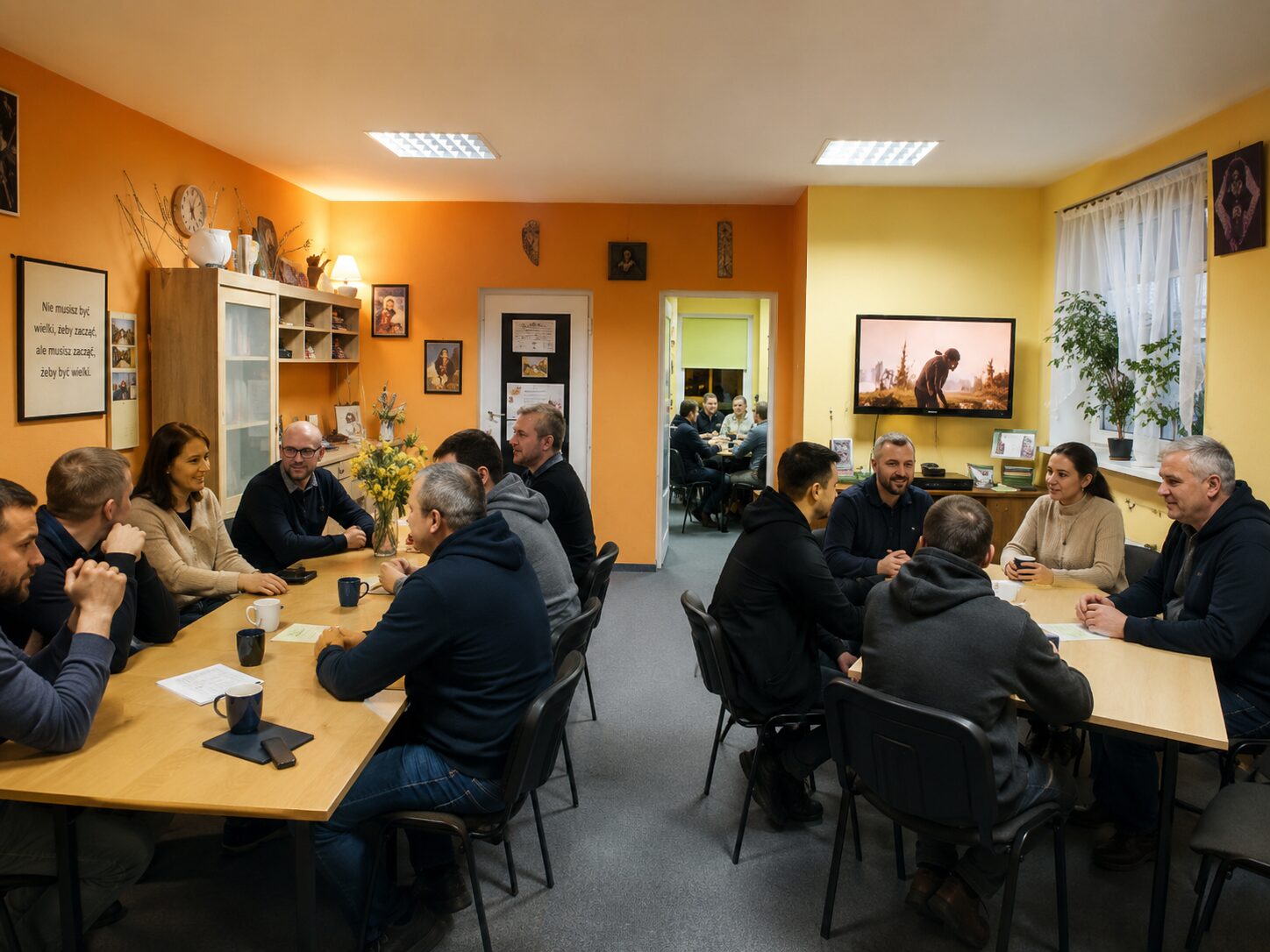 Sala spotkań Klubu Nadzieja